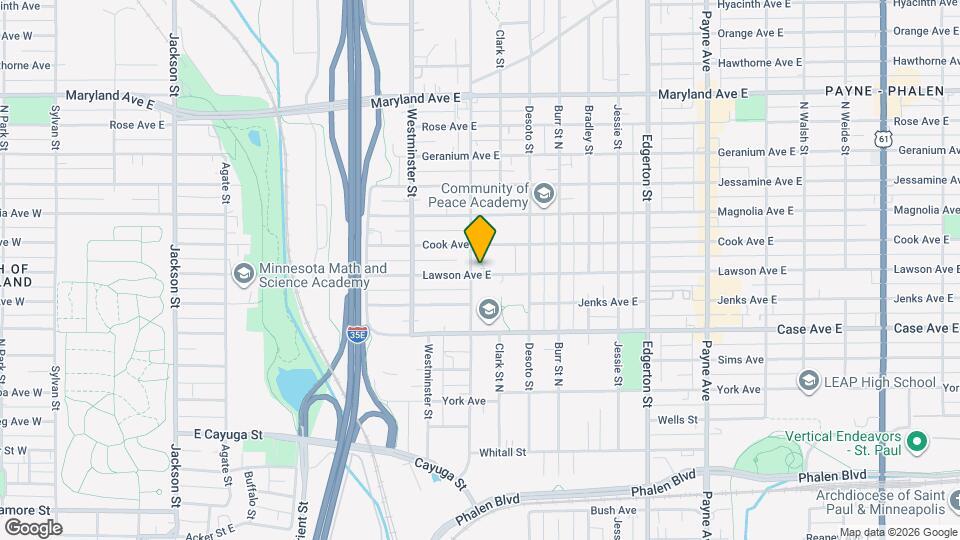 1022 Arkwright St N, Unit 6 Mapa y Detalles de la Ubicación