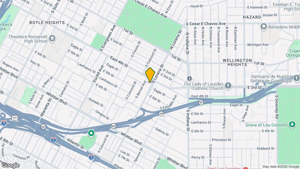 419 S Lorena St, Unit 419 Mapa y Detalles de la Ubicación