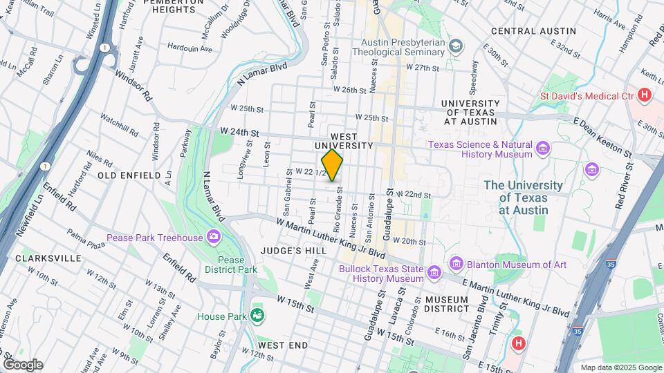 704 W 22nd St Map and Location Details