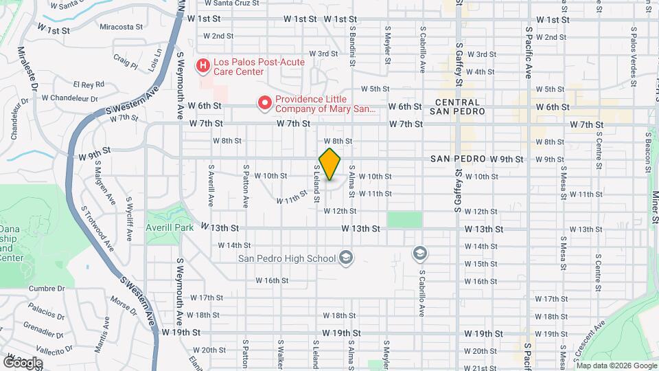 1066 W 11th St Map and Location Details