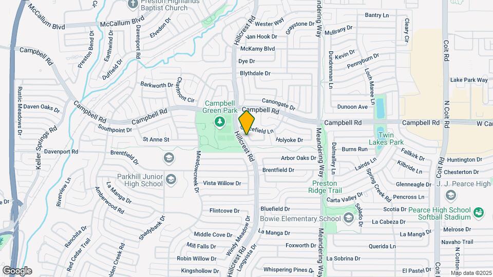 7122 Manor Oaks Dr Map and Location Details