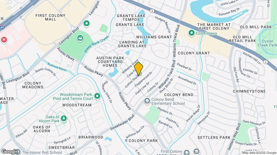 2835 Cotton Stock Dr Map and Location Details