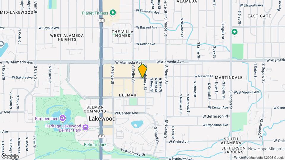 7130 W Alaska Dr Map and Location Details