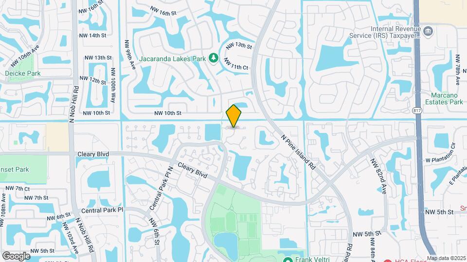 9312 NW 9th Pl Map and Location Details