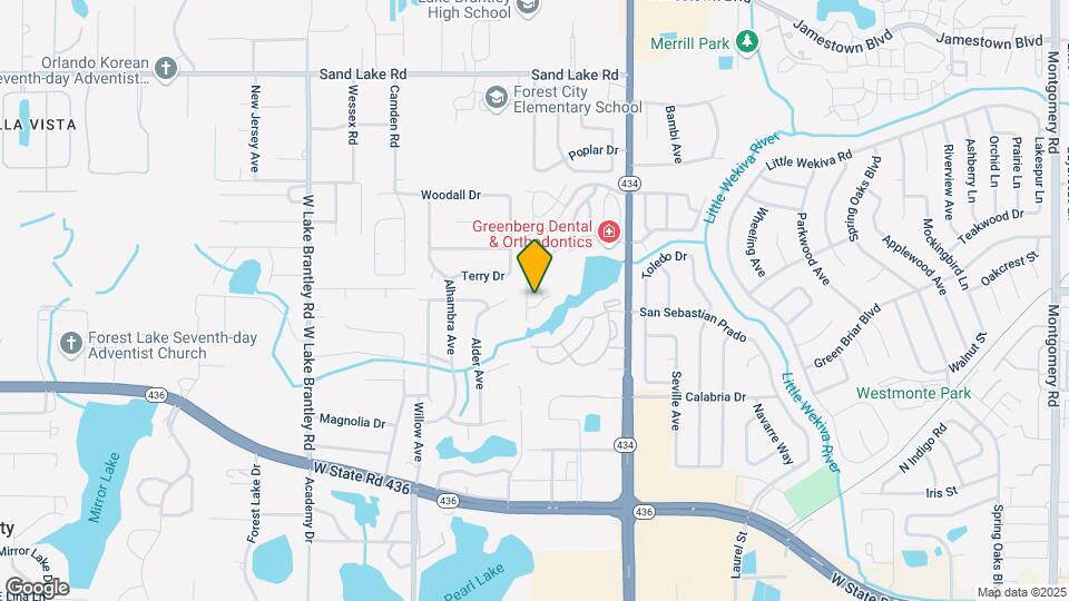 956 Salt Pond Pl Map and Location Details