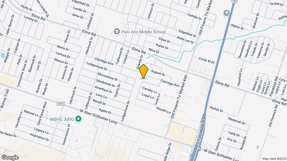 4105 Cambridge Dr Mapa y Detalles de la Ubicación