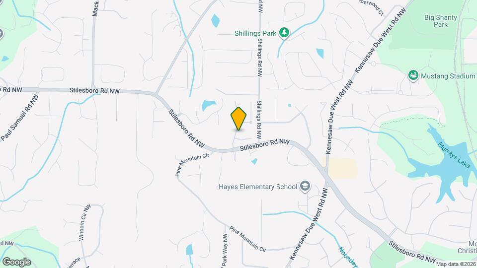 2931 Stilesboro Ridge Ct NW Mapa y Detalles de la Ubicación
