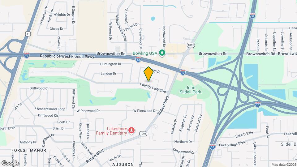 208 Country Club Blvd Mapa y Detalles de la Ubicación