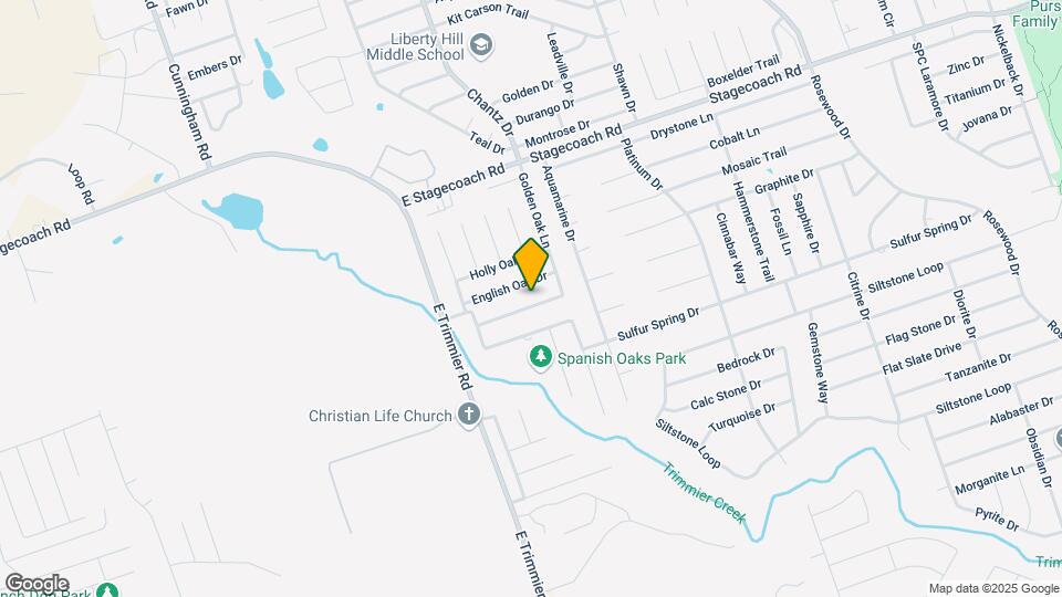 7105 Golden Oak Ln Map and Location Details