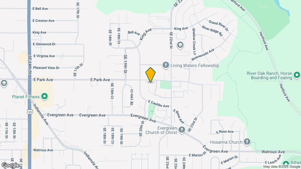 2004 E Hughes Ave Map and Location Details