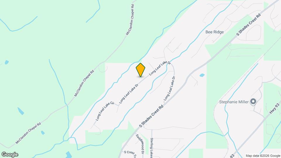 1096 Long Leaf Lake Dr Map and Location Details