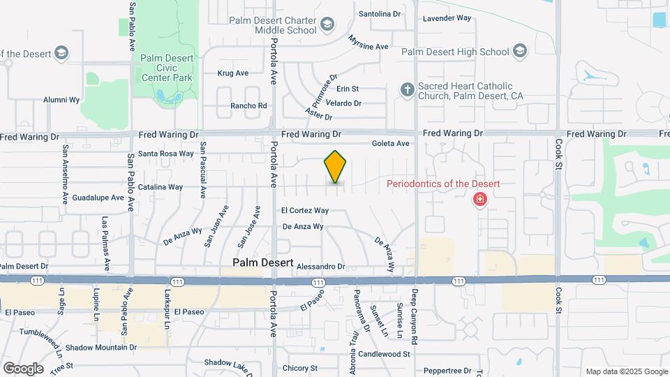 74209 Catalina Way Map and Location Details