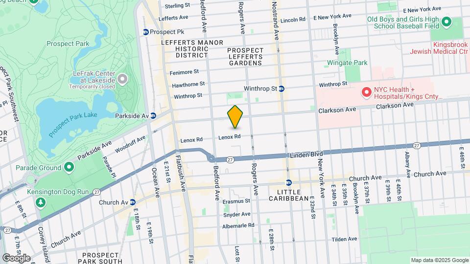 161 Lenox Rd Map and Location Details