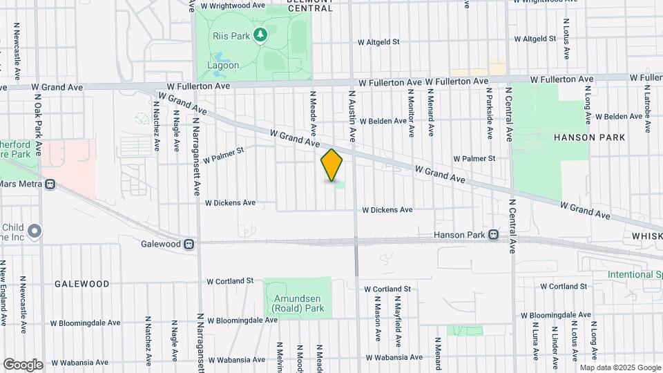 2136 N McVicker Ave Map and Location Details