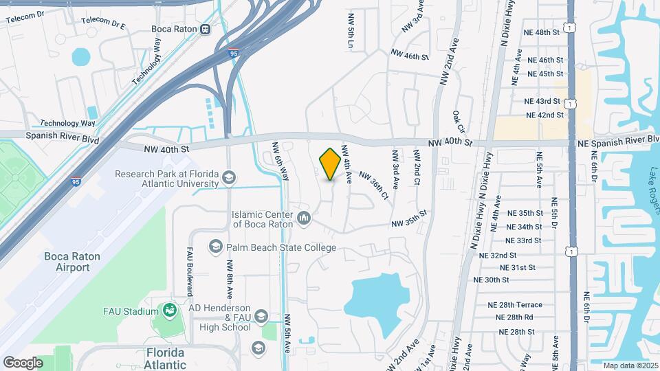 3779 NW 4th Ct Map and Location Details