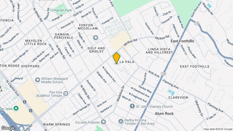 259 La Pala Dr Map and Location Details
