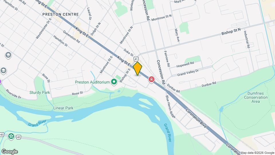 130 Brown St Map and Location Details