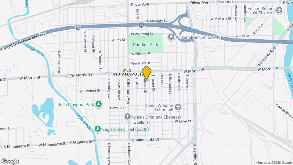 1235 Kappes St Map and Location Details