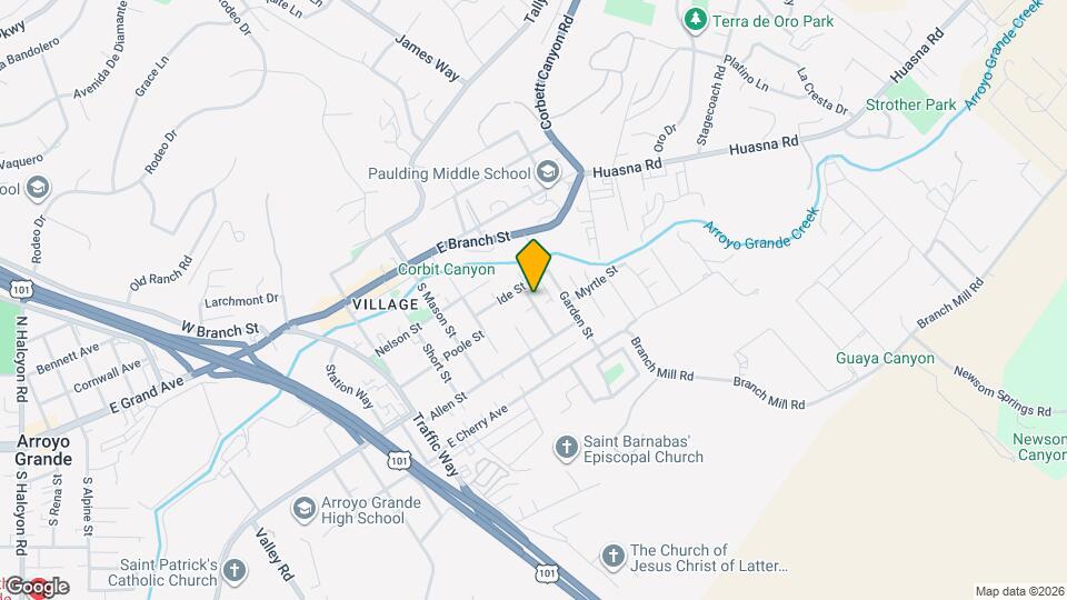 251 Cross St Map and Location Details