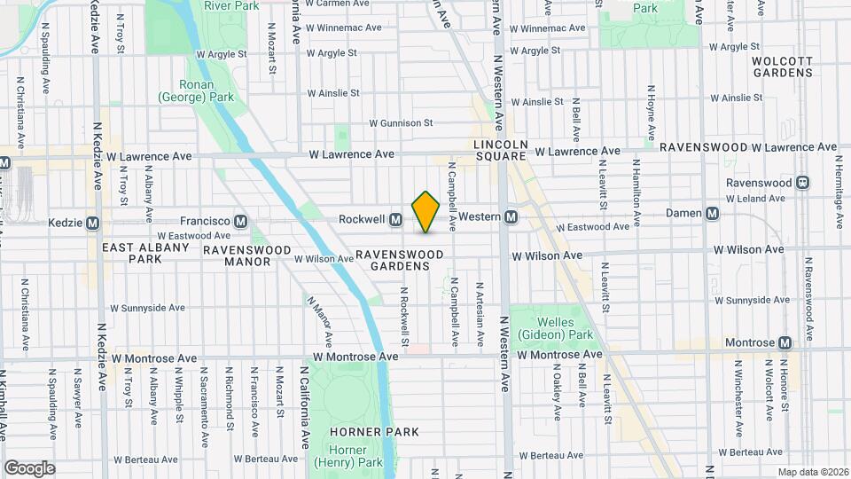 2535 W Eastwood Ave Map and Location Details