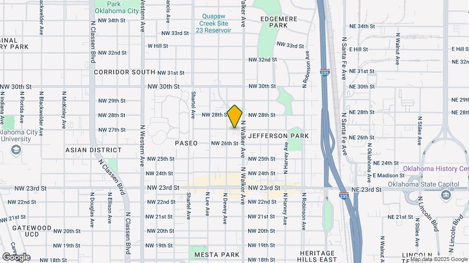 514 Nw 27th St Map and Location Details