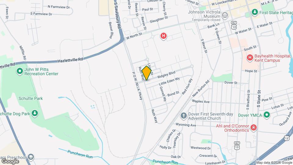 516 Ridgely Blvd Map and Location Details