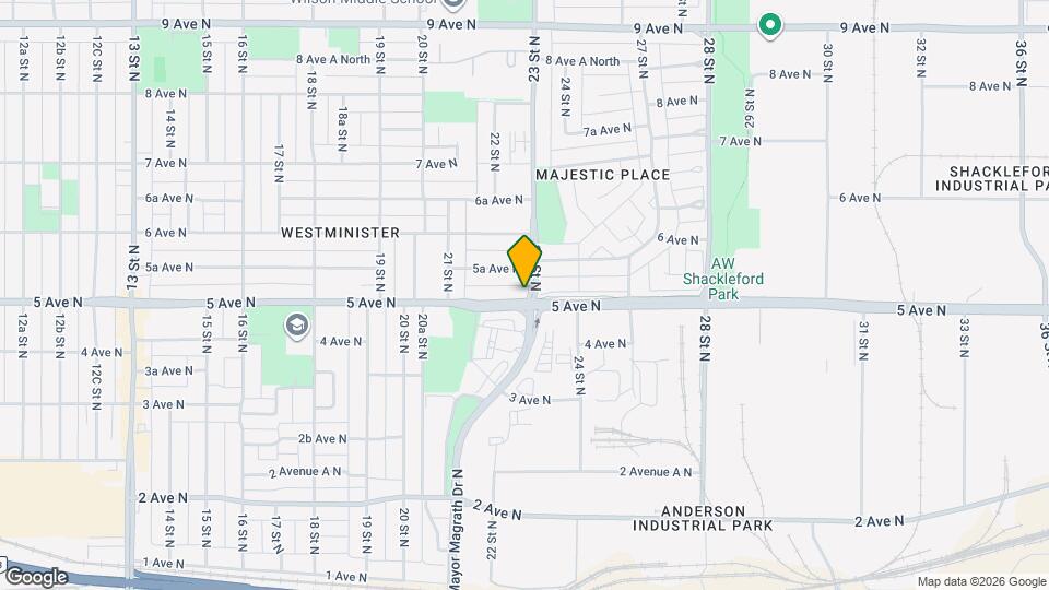 2145-2145 5 Ave N Map and Location Details