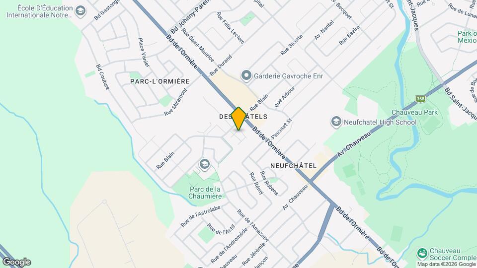 4061 Blain Rue Map and Location Details