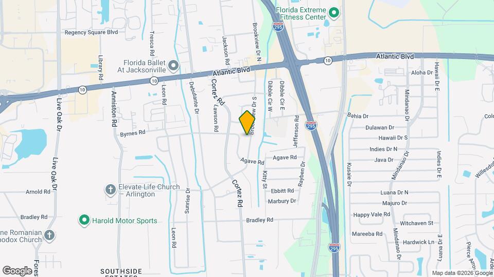 1824 Brookview Dr S Map and Location Details