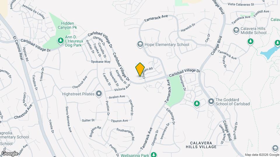 2812 Newcastle Way Map and Location Details