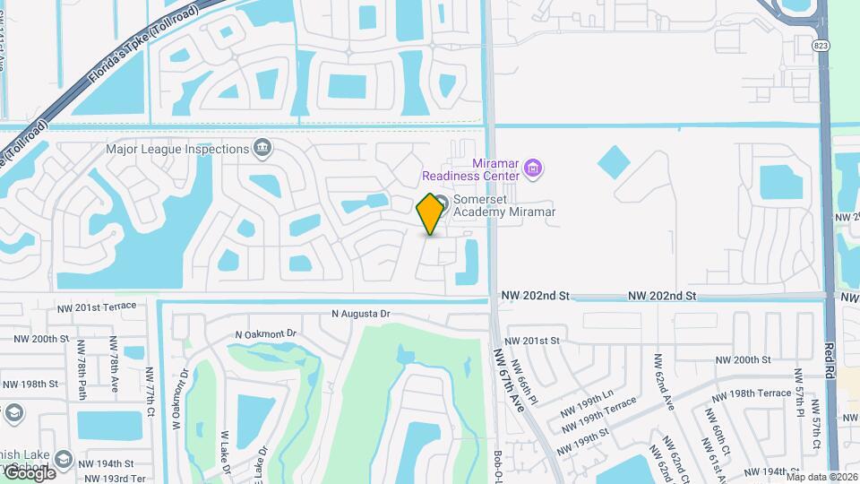 5305 SW 126th Terrace Map and Location Details