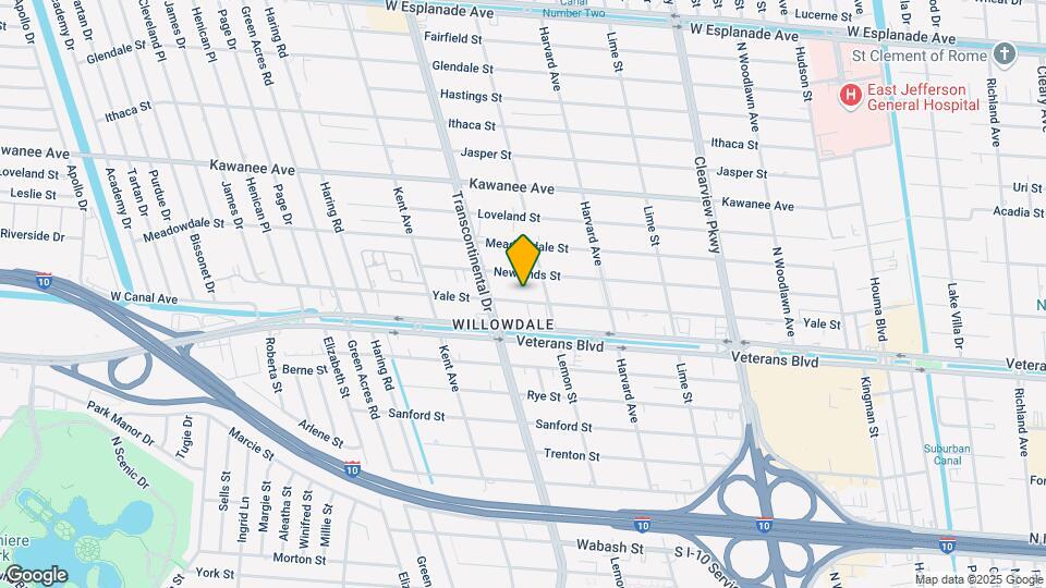 4921 Yale St Map and Location Details