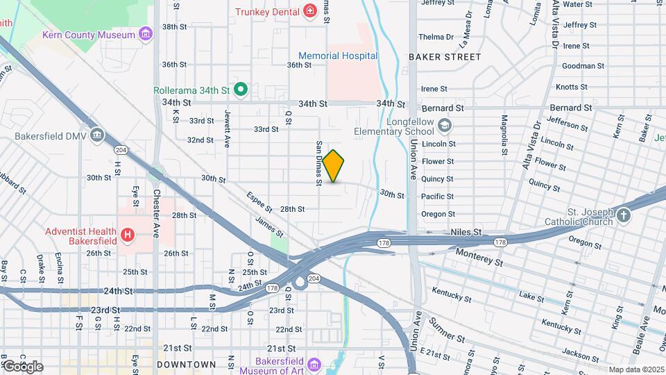 515 30th St Map and Location Details