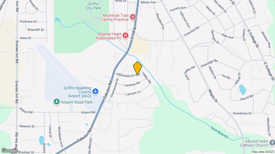 216 Hillandale Dr Map and Location Details