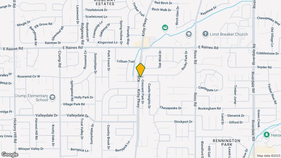 4299 Crescent Park Dr Map and Location Details
