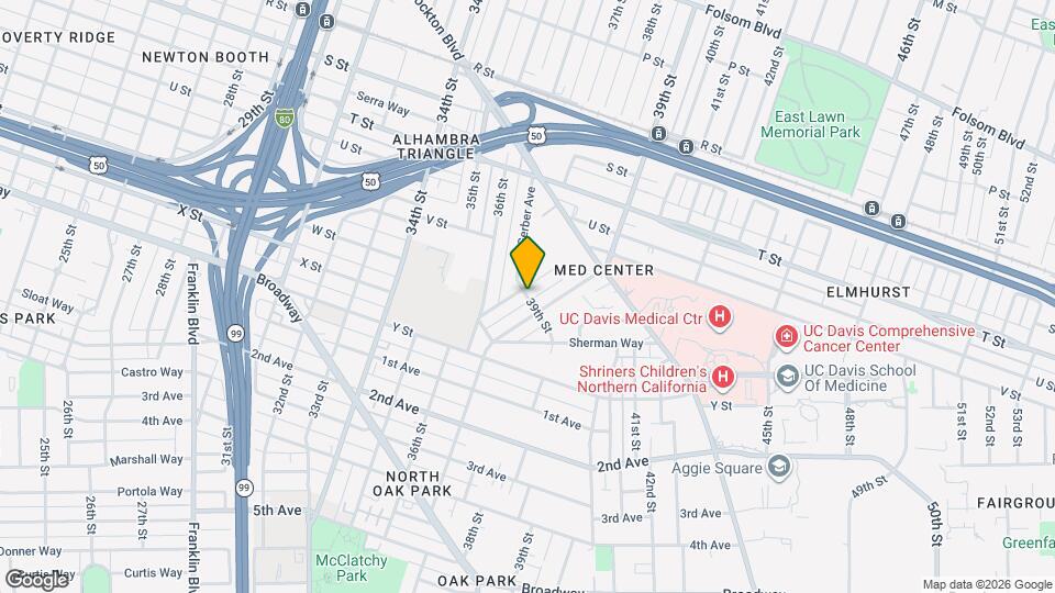 2305 39th St Map and Location Details