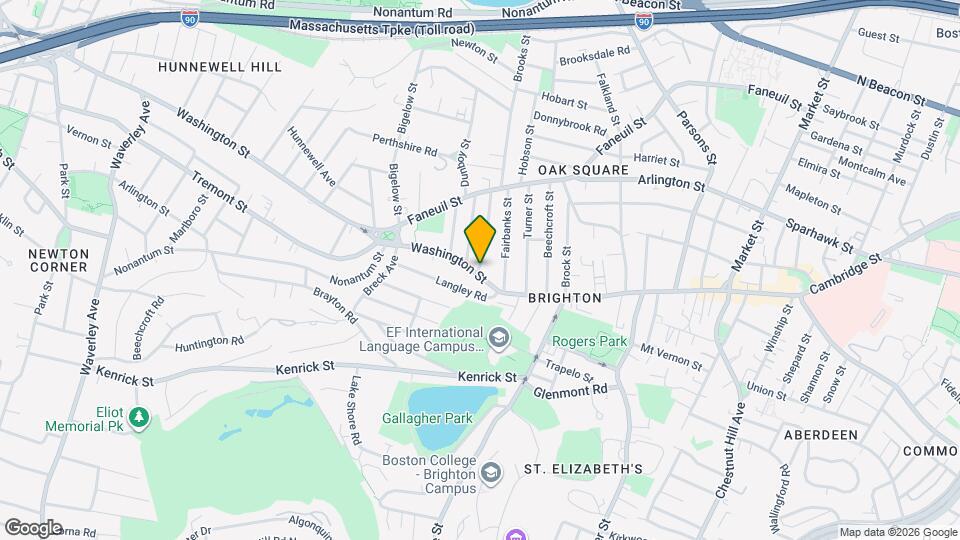 555 Washington St, Unit 3 Map and Location Details