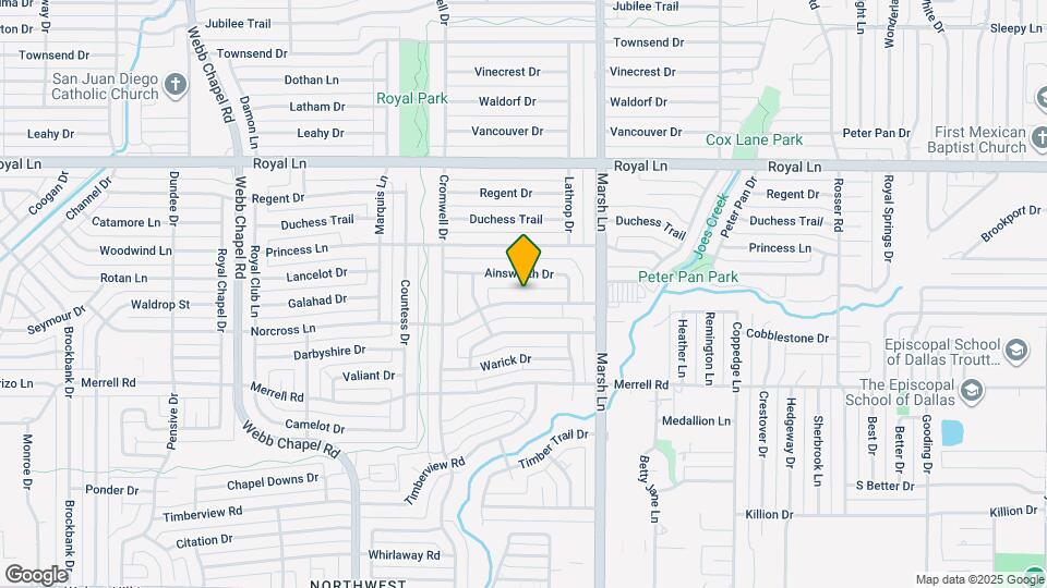 3639 Norcross Ln Map and Location Details