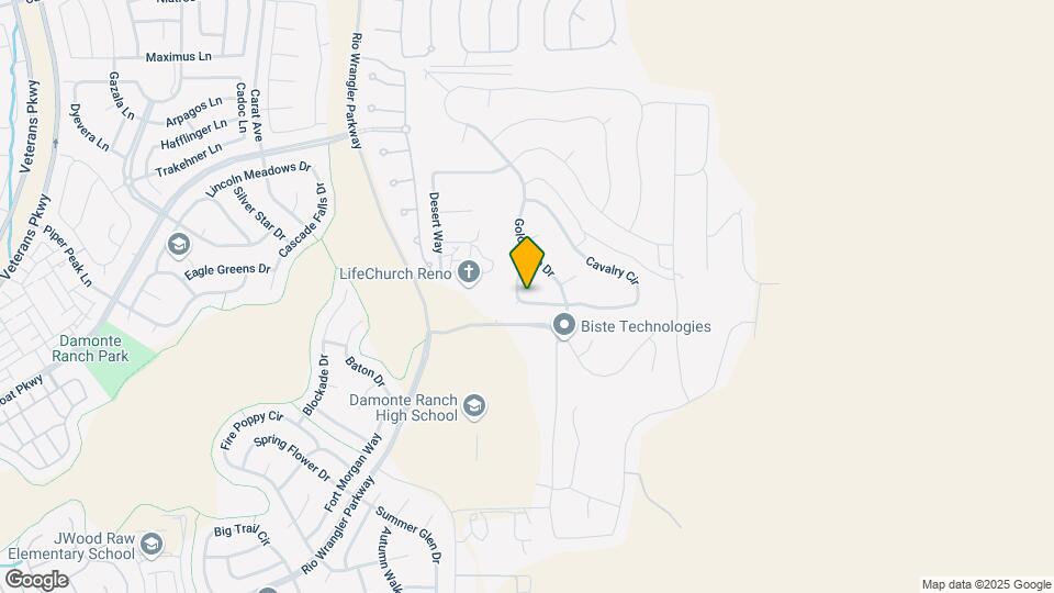 2655 Mule Cir, Unit Unfurnished Bedroom Map and Location Details