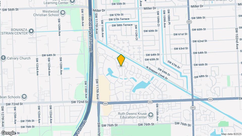 6614 SW 114th Pl Map and Location Details