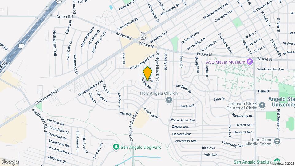 3232 Cornell Ave Map and Location Details