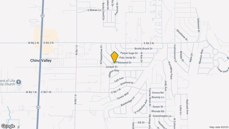 1396 Prairiegrass Rd Map and Location Details