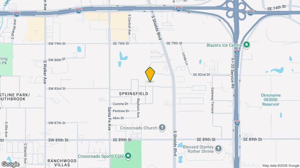 313 Springfield Dr Map and Location Details