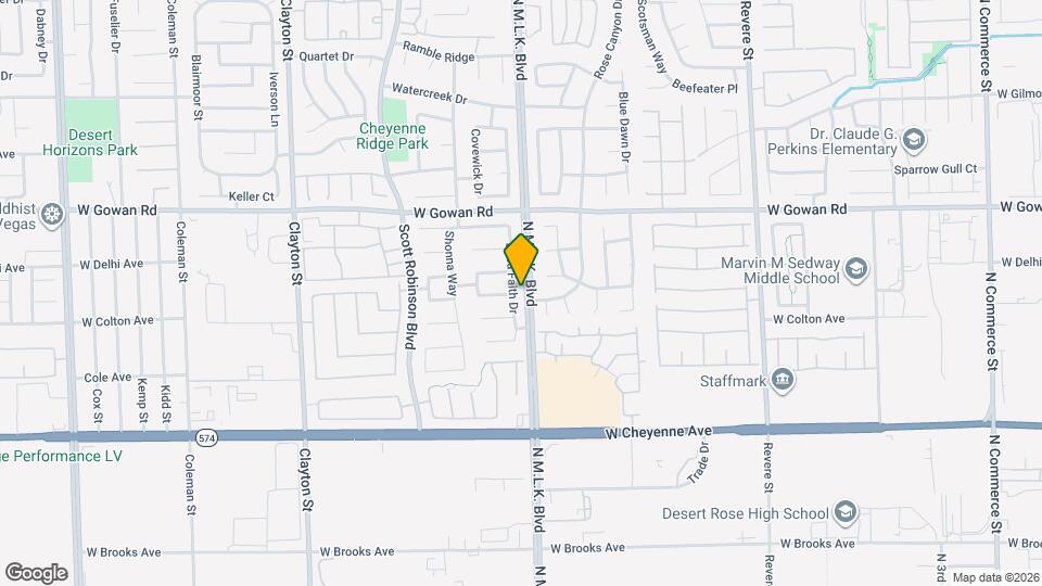 3436 Beca Faith Dr, Unit 2E Map and Location Details