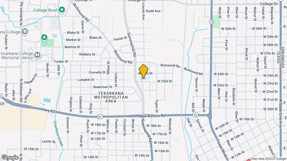 2300 Bryan St Map and Location Details