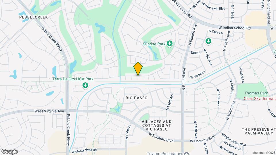 15011 W Verde Ln Map and Location Details