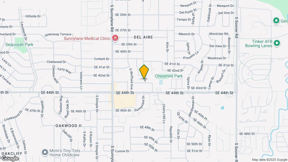 4309 Epperly Dr Map and Location Details