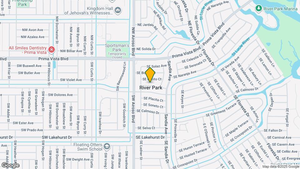 151 SE Castana Ct Map and Location Details