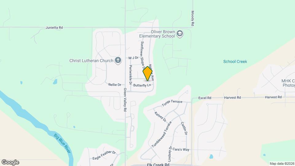 8891 Butterfly Ln Map and Location Details