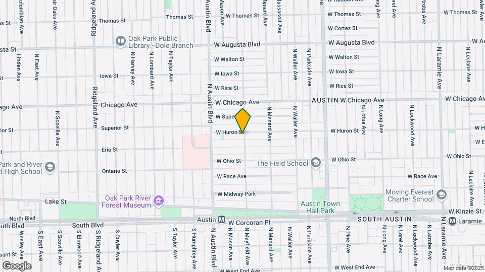 5901 W Huron St Map and Location Details
